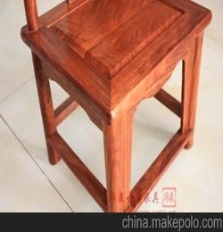 厂家直销红木家具中式古典实木家具非洲黄花梨小背椅 实木椅 椅子