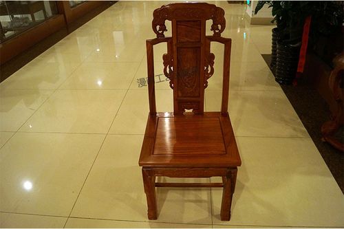 红木家具实木摇椅非洲花梨洋花休闲椅中式家用老人摇摇椅躺椅